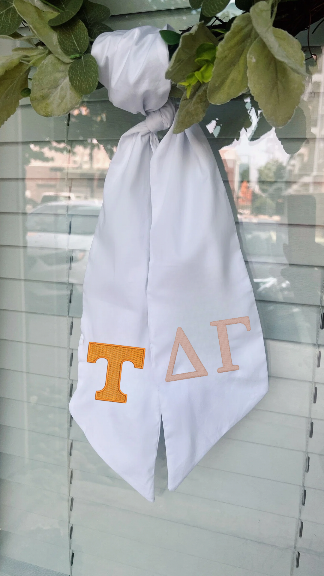 Tennessee Sorority Wreath Sashes
