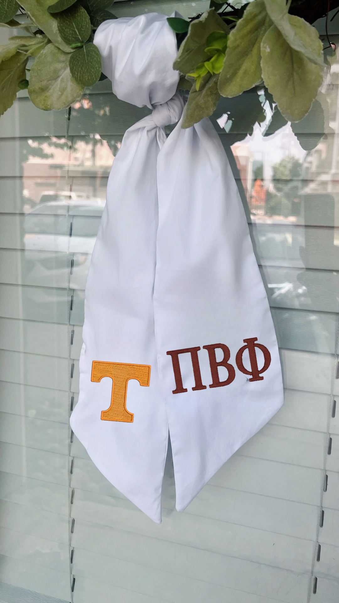 Tennessee Sorority Wreath Sashes