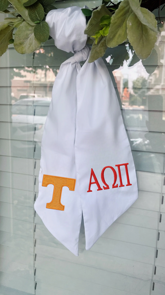 Tennessee Sorority Wreath Sashes