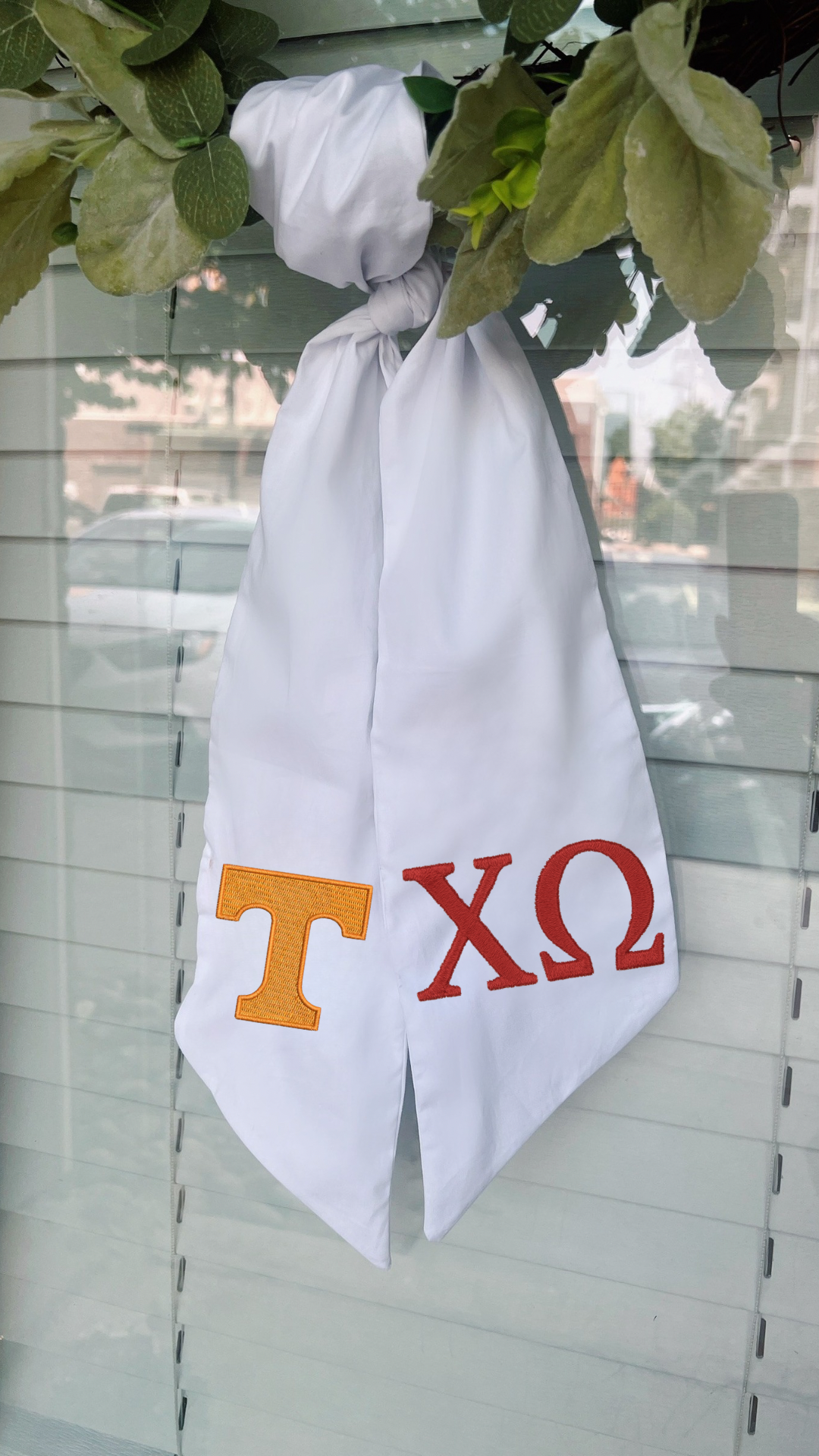 Tennessee Sorority Wreath Sashes