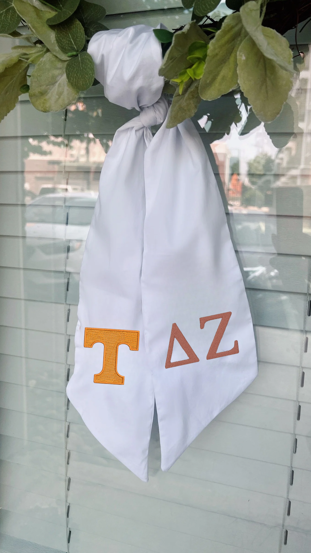 Tennessee Sorority Wreath Sashes